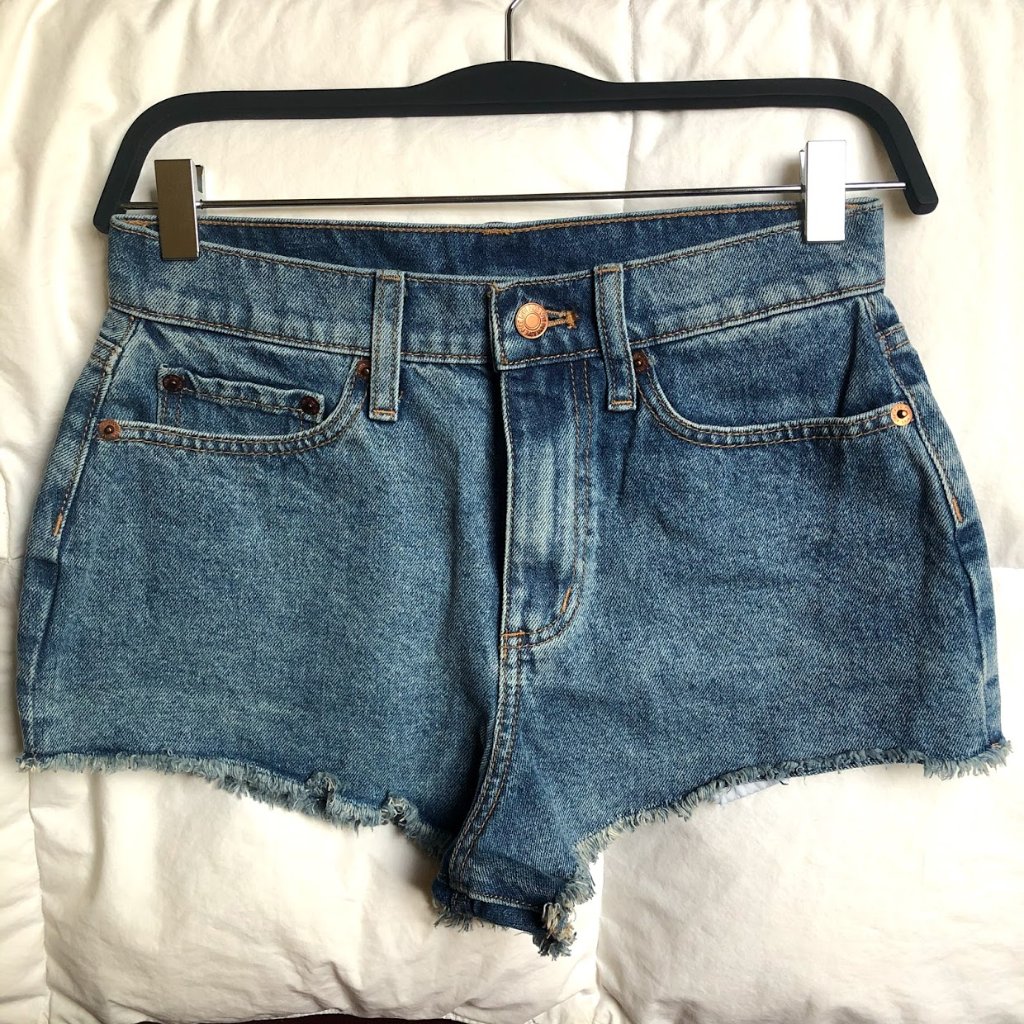 Pink Brand High Waist Denim Shorts